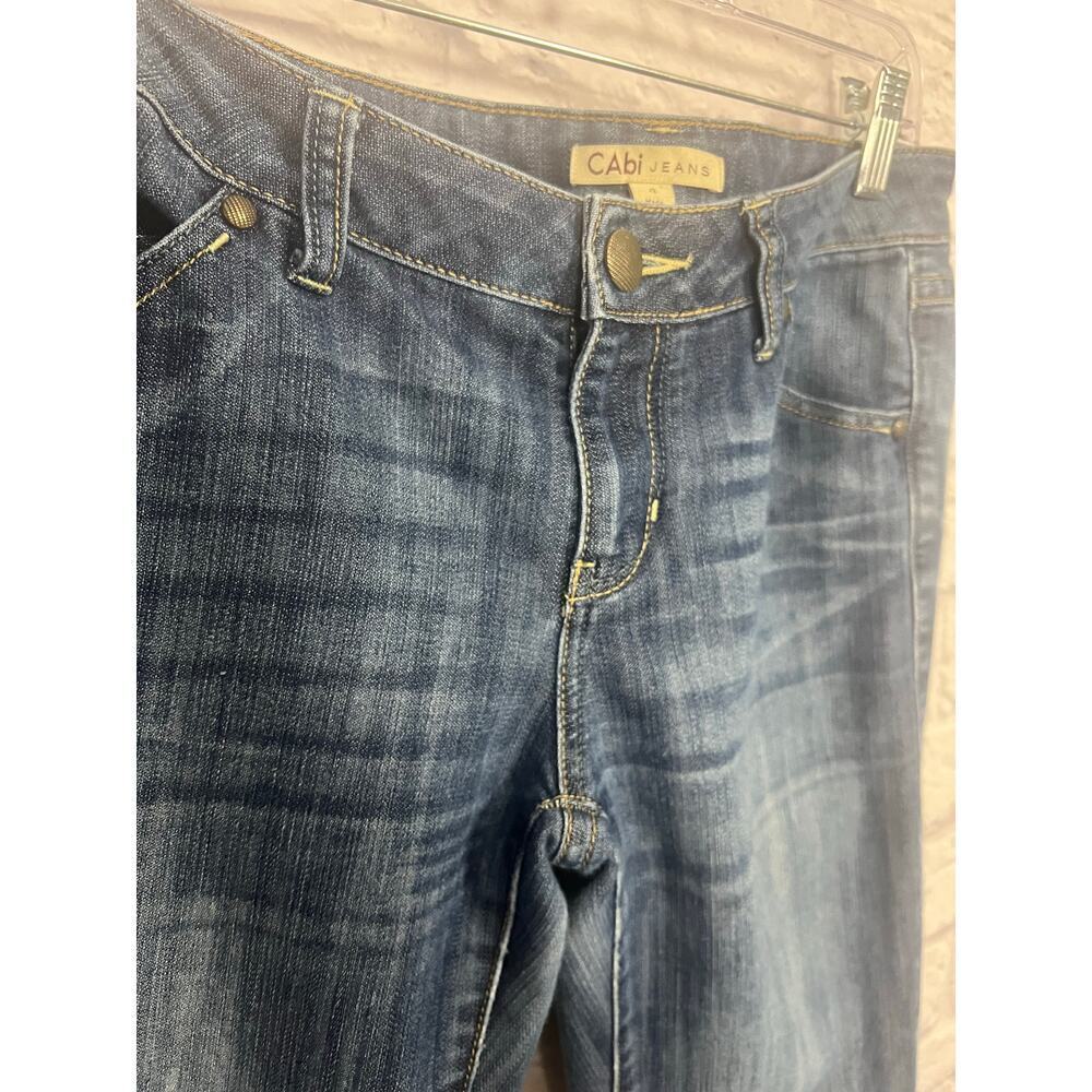 CAbi Bootcut Jeans Style #881L Medium Wash Size 4 - Picture 3 of 7